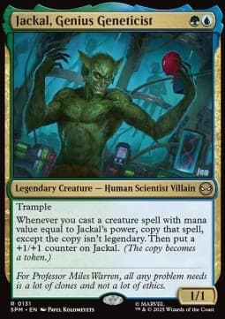 Jackal, Genius Geneticist