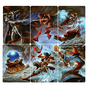 FINAL FANTASY Holiday Release | "Garland at the Chaos Shrine" Scene Art Cards Set