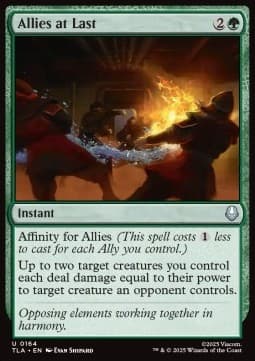Allies at Last