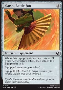 Kyoshi Battle Fan