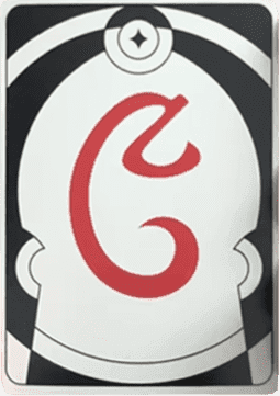 An Encyclopedia of Magic Face Card "C"