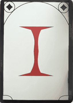 An Encyclopedia of Magic Face Card "I"