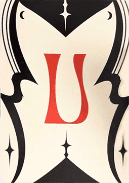 An Encyclopedia of Magic Face Card "U"