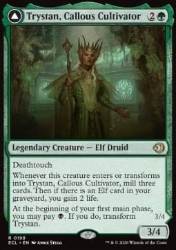 Trystan, Callous Cultivator // Trystan, Penitent Culler