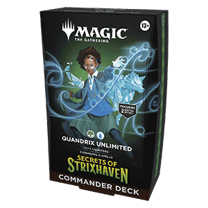 Commander: Secrets of Strixhaven | "Quandrix Unlimited" Commander Deck