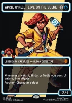 April O'Neil, Live on the Scene