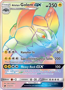 Alolan Golem GX
