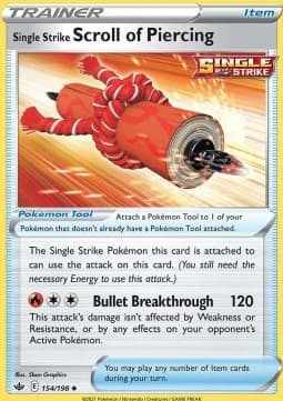 Single Strike Scroll of Piercing