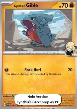 Cynthia's Gible