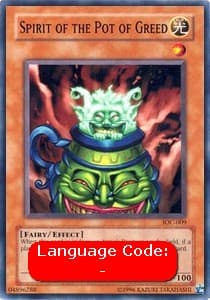 Spirit of the Pot of Greed (V.1 - Common)
