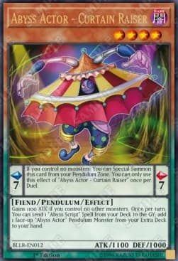Abyss Actor - Curtain Raiser