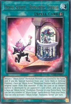 Abyss Script - Romantic Terror