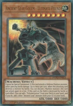 Ancient Gear Golem - Ultimate Pound