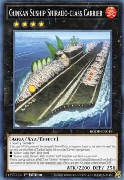 Gunkan Suship Shirauo-class Carrier