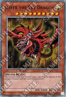 Slifer the Sky Dragon (V.1 - Ultra Rare)