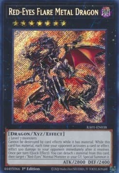 Red-Eyes Flare Metal Dragon (V.3 - Secret Rare)