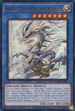 Sauravis, the Ancient and Ascended (V.2 - Ultra Rare)