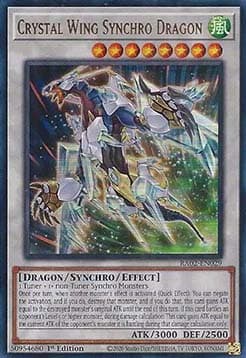 Crystal Wing Synchro Dragon (V.2 - Ultra Rare)