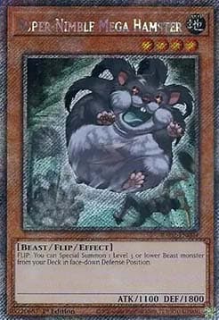 Super-Nimble Mega Hamster (V.4 - Platinum Secret Rare)