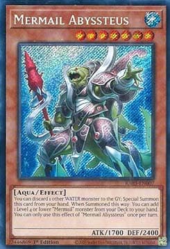 Mermail Abyssteus (V.3 - Secret Rare)
