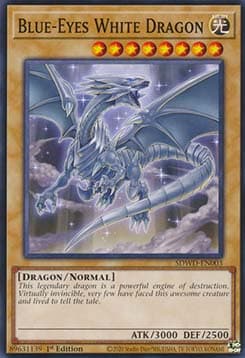Blue-Eyes White Dragon (V.3 - Common)
