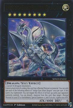 Indigo-Eyes Silver Dragon